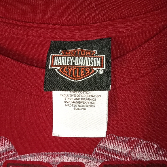 Harley Davidson T Shirt Size 2 XL - Picture 6 of 7